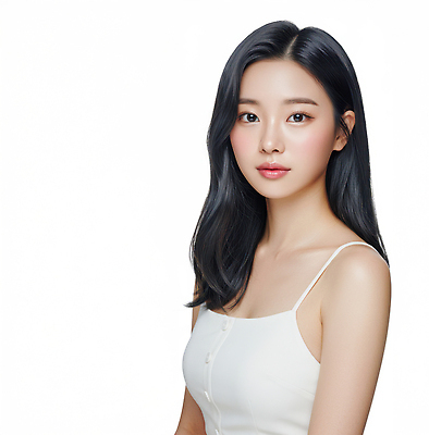 JPG 모델 편집이미지 헤어스타일 옷 여자 포즈 백그라운드 조명 화장 카메라 촬영 흰색 모던 부드러움 뷰티풀 의료성형뷰티 스타일 편집실사 AI인물포토 AI콘텐츠 컬러 사람 전자제품 뷰티 감각 CG 파일형식 AI포토