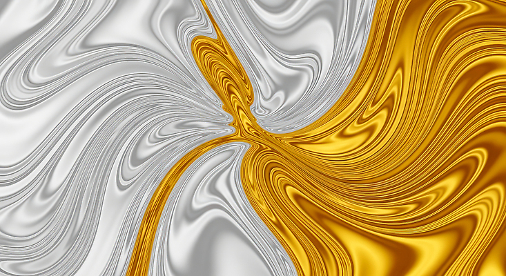 JPG 편집이미지 디자인 예술 컬러 백그라운드 패턴 곡선 추상 흐름 금색 은색 조화 이미지편집 AI컴퓨터그래픽 AI콘텐츠 선 컨셉 무늬 파일형식