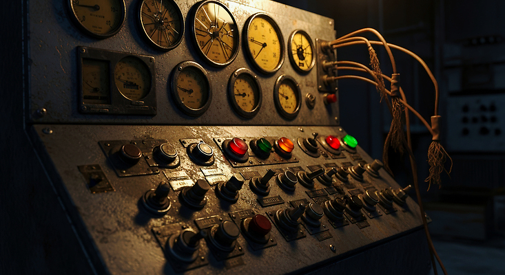 JPG 편집이미지 산업 버튼 조명 기술 금속 기계 장비 전기에너지 복고 감시 편집실사 AI포토 AI콘텐츠 재질 에너지 CG 파일형식