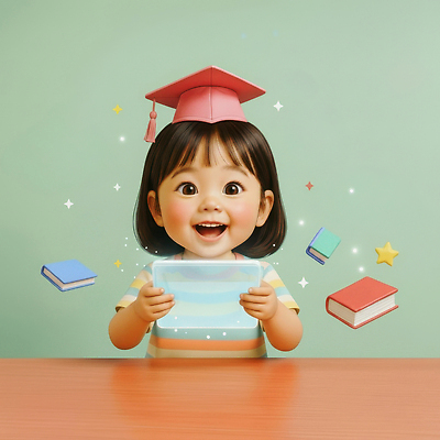 JPG 편집이미지 교육 어린이 학사모 모션 놀이 웃음 장식 책 학습 태블릿 독서 즐거움 호기심 홈스쿨링 초록배경 이미지편집 AI컴퓨터그래픽 AI콘텐츠 모자_잡화 감정 백그라운드 컨셉 졸업 표정 사람 초록색 전자제품 스마트기기 홈스쿨 파일형식