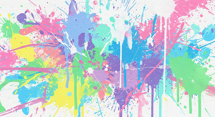 JPG 디자인 시선 감정 예술 컬러 일러스트 물감 감상 표현 그림 작품 캔버스 색감 생동감 창의성 스플래쉬 국내일러스트 AI일러스트 AI콘텐츠 미술 미술도구 파일형식