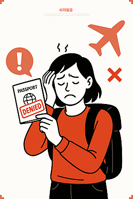 여자 감정 여행 일러스트 배낭 비행기 표정 원근감 실패 좌절 계획 공항 거절 불안 문서 여권 문제 심리 비자 국내일러스트 AI파일 뷰포인트 컨셉 가방 항공교통 교통시설 대중교통 사람 파일형식 벡터