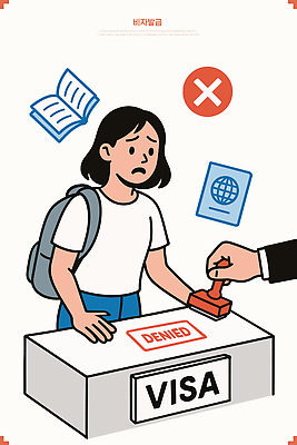 여행 이동 일러스트 도장 거절 불안 책상 문서 여권 판결 순서 국제 비자 애원 준비물 국경 신청 국내일러스트 AI파일 감정 가구 컨셉 파일형식 벡터
