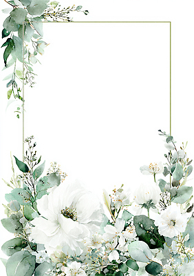JPG 식물 디자인 꽃 예술 잎 일러스트 자연 결혼식 프레임 연꽃 장식 장미 파티 흰색 고급 초대장 수국 조화 국내일러스트 AI일러스트 AI콘텐츠 컬러 결혼 컨셉 카드_감사 이벤트 생태계 파일형식