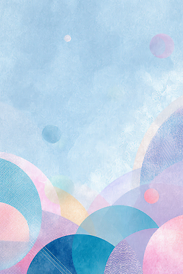 JPG 모양 구름 디자인 감정 예술 컬러 백그라운드 패턴 일러스트 하늘 추상 평화 원형 크기 질감 부드러움 조화 환상 국내일러스트 AI일러스트 AI콘텐츠 자연요소 도형 컨셉 무늬 감각 파일형식