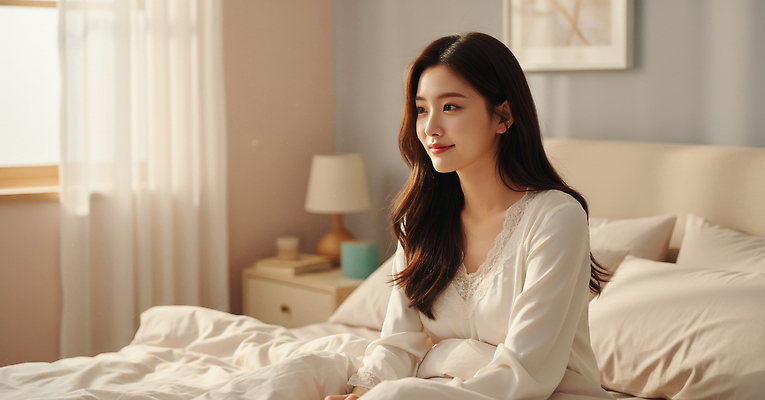 JPG 편집이미지 여자 여유 창문 아침 조명 표정 일상 인테리어 소파 햇빛 방 침대 분위기 편안함 의료성형뷰티 편집실사 AI인물포토 AI콘텐츠 주간 디자인 감정 가구 컨셉 의자 사람 라이프 태양 감각 CG 파일형식 AI포토