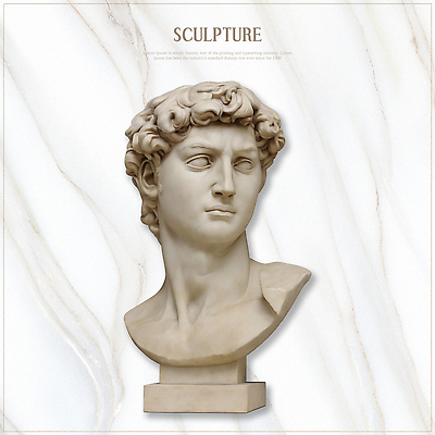 PSD 편집이미지 디자인 얼굴 예술 조각 미술 조형물 조각상 머리카락 문화재 역사 클래식 질감 다비드 이미지편집 컨셉 문화예술 신체부위 머리 파일형식