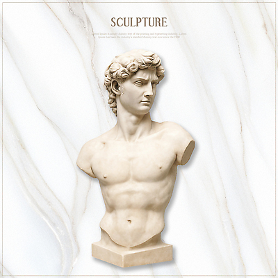 PSD 편집이미지 디자인 예술 조각 조명 미술 사람 동상 흰색 공예 다비드 뷰티풀 색감 디테일 이미지편집 컬러 문화예술 취미 조형물 기념물 파일형식