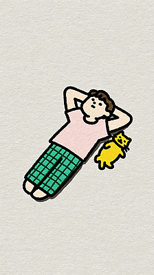 JPG 동물 캐릭터 남자 일러스트 휴식 바닥 함께함 따뜻함 사랑 일상 친구 반려동물 평화 귀여움 고양이 수면 편안함 유기농 낮잠 오후 국내일러스트 AI일러스트 AI콘텐츠 웰빙 감정 컨셉 포유류 관계 사람 라이프 물 잠 감각 파일형식