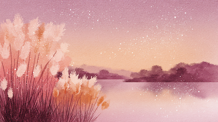 JPG 나무 식물 호수 물결 컬러 일러스트 자연 하늘 산 풍경 물 여름 반사 평화 노을 안개 저녁 조화 뷰티풀 국내일러스트 AI일러스트 AI콘텐츠 자연요소 계절 컨셉 날씨 야간 생태계 파일형식