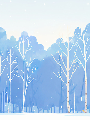 JPG 나무 설경 겨울 일러스트 자연 풍경 고요 흰색 눈 숲 신비 뷰티풀 겨울풍경 차분 국내일러스트 AI일러스트 AI콘텐츠 자연요소 식물 계절 컬러 컨셉 날씨 생태계 파일형식
