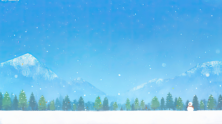 JPG 나무 크리스마스 겨울 일러스트 자연 눈사람 하늘 겨울스포츠 산 풍경 초원 파란색 평화 고요 흰색 눈 눈송이 국내일러스트 AI일러스트 AI콘텐츠 자연요소 식물 계절 기념일 스포츠 컬러 컨셉 날씨 눈_날씨 생태계 파일형식
