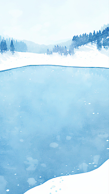 JPG 나무 호수 겨울 일러스트 자연 하늘 산 눈꽃 풍경 파란색 일출 얼음 고요 눈 차가움 숲 조화 기온 산등선 국내일러스트 AI일러스트 AI콘텐츠 자연요소 식물 계절 컬러 날씨 눈_날씨 노을 생태계 파일형식