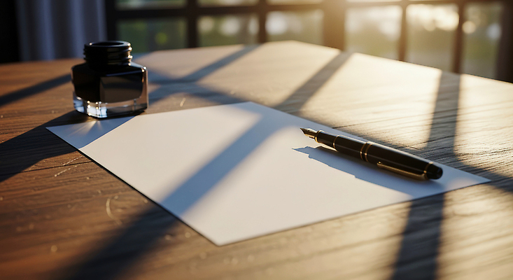 JPG 나무 편집이미지 종이 창문 탁자 아침 잉크 그림자 사무실 햇빛 펜 만년필 공간 기록 분위기 문서 오후 편집실사 AI포토 AI콘텐츠 주간 식물 가구 컨셉 비즈니스 태양 필기구 CG 파일형식