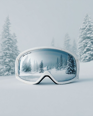 JPG 나무 편집이미지 스포츠 설경 겨울 모션 자연 스키 겨울스포츠 고글 풍경 반사 차가움 숲 스노우 편집실사 AI컴퓨터그래픽 AI콘텐츠 식물 계절 CG 생태계 파일형식