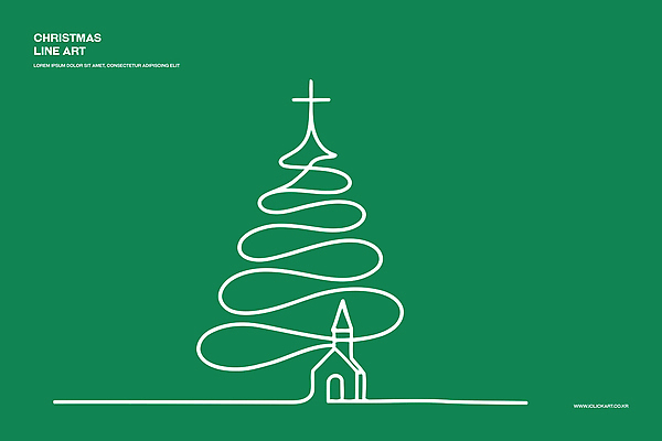 식물 계절 기념일 감정 컬러 일러스트 종교건축 이벤트 건물 파일형식 벡터 크리스마스 나무 교회 디자인 초록색 흰색 기쁨 겨울 풍경 장식 예술 축제 심플 뷰티풀 문화 그림 국내일러스트 AI파일 라인일러스트