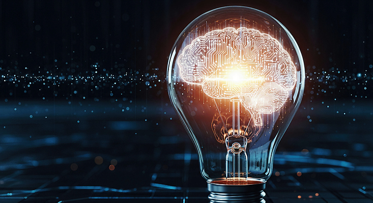 JPG 편집이미지 상징 전구 미래 아이디어 기술 빛 교양 정보 감각 발전 회로판 뇌 전자 혁명 창의성 AI_인공지능 이미지편집 AI컴퓨터그래픽 AI콘텐츠 컨셉 파일형식