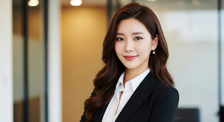 JPG 편집이미지 여자 포즈 성공 직장 미소 정장 사무실 업무 비즈니스우먼 자신감 분위기 모던 커리어 의료성형뷰티 스타일 편집실사 AI인물포토 AI콘텐츠 옷 감정 컨셉 회사 비즈니스 표정 사람 작업 직장인 CG 파일형식 AI포토