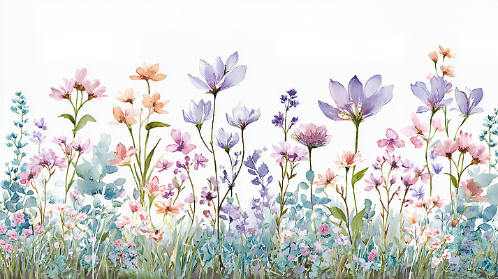 JPG 모양 식물 계절 꽃 컬러 일러스트 자연 생명 국화 풍경 초록색 여름 정원 조화 방울꽃 뷰티풀 국내일러스트 AI일러스트 AI콘텐츠 생태계 파일형식
