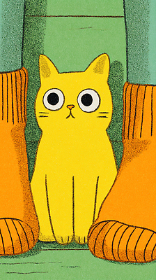 JPG 캐릭터 행복 일러스트 생명 휴식 양말 주택 따뜻함 일상 반려동물 노란색 귀여움 주황색 고양이 포근함 편안함 그림 색감 순간 냥집사 국내일러스트 AI일러스트 AI콘텐츠 동물 감정 컬러 컨셉 포유류 건물 라이프 감각 합성어 파일형식