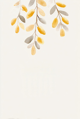 JPG 식물 디자인 여유 예술 컬러 백그라운드 잎 일러스트 자연 따뜻함 풍경 장식 평화 물감 우아함 그림 부드러움 감성 뷰티풀 색채 국내일러스트 AI일러스트 AI콘텐츠 감정 컨셉 미술도구 감각 생태계 파일형식