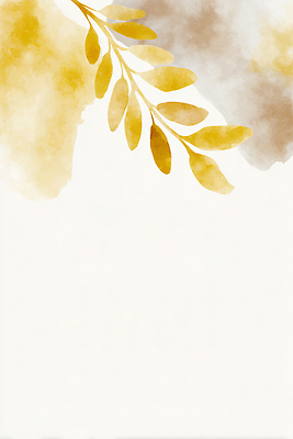 JPG 모양 식물 디자인 감정 예술 컬러 백그라운드 잎 일러스트 자연 수채화 노란색 미국 그림 부드러움 조화 단순화된 색감 창의력 국내일러스트 AI일러스트 AI콘텐츠 북아메리카 감각 생태계 파일형식