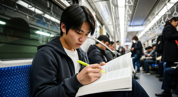 JPG 편집이미지 남자 교통 대중교통 서울 미소 일상 책 파란색 학습 기록 분위기 전철 집중 승객 의료성형뷰티 안락 편집실사 AI인물포토 AI콘텐츠 교육 육상교통 교통수단 컬러 컨셉 한국 표정 사람 라이프 CG 파일형식 AI포토