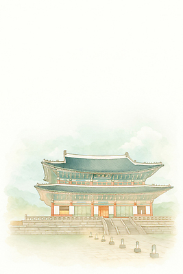 JPG 전통 건축 전통문화 예술 여행 일러스트 자연 한옥 한국 풍경 고요 궁전 문화재 역사 우아함 경복궁 조용 국내여행 돌길 뷰티풀 국내일러스트 AI일러스트 AI콘텐츠 한국전통 아시아 문화 길 컨셉 고건축 생태계 파일형식
