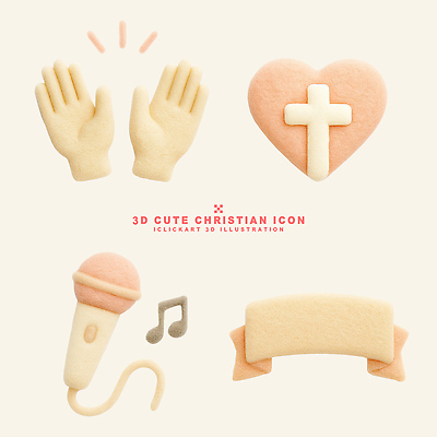 PSD 편집이미지 손 기독교 종교 음악 컬러 십자가 3D 하트 마이크 표식 디지털아트 편집3D 모양 음향기기 문화예술 신체부위 디지털합성 파일형식