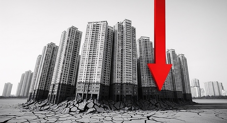 JPG 편집이미지 건축물 상징 풍경 고층빌딩 도시 비교 변화 구조물 균열 불안정 디지털아트 경관 이미지편집 AI컴퓨터그래픽 AI콘텐츠 건축 컨셉 모션 빌딩 파일형식