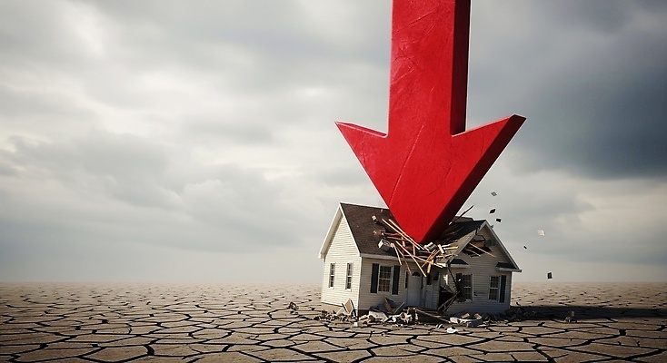 JPG 편집이미지 화살표 상징 생각 주택 경고 건물 그래픽 환경 손상 변화 붕괴 기후변화 상상력 예고 현상 이미지편집 AI컴퓨터그래픽 AI콘텐츠 건축물 컨셉 날씨 파일형식