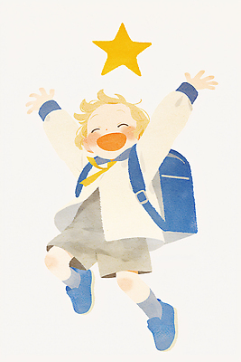 JPG 행복 교복 별 어린이 백그라운드 가방 일러스트 하늘 웃음 소년 파란색 달리기 활발 기쁨 꿈 에너지 자유 긍정적 상상력 국내일러스트 AI일러스트 AI콘텐츠 자연요소 잡화 옷 남자 감정 컬러 컨셉 모션 표정 사람 파일형식