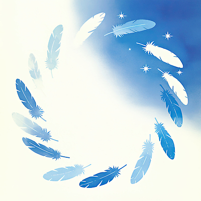 JPG 디자인 감정 일러스트 자연 그래픽 우주 원형 신비 깃털 그림 회전 흰구름 소통 뷰티풀 상상력 창의성 스타일 동심 국내일러스트 AI일러스트 AI콘텐츠 도형 컨셉 생태계 파일형식 구름_자연