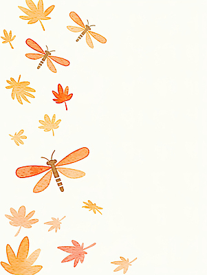 JPG 계절 예술 컬러 곤충 백그라운드 낙엽 일러스트 자연 날씨 색연필 수채화 생물 따뜻함 풍경 편안함 조화 뷰티풀 국내일러스트 AI일러스트 AI콘텐츠 동물 잎 학용품 감각 생태계 파일형식