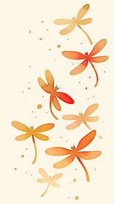 JPG 디자인 꽃 예술 컬러 곤충 일러스트 자연 하늘 생명 수채화 여름 평화 비행 잠자리 저녁 그림 친환경 부드러움 뷰티풀 국내일러스트 AI일러스트 AI콘텐츠 식물 동물 계절 컨셉 환경 감각 야간 생태계 파일형식