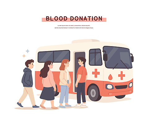 캠페인 일러스트 모션 버스 따뜻함 건강 대화 이벤트 여러명 친구 햇빛 대기 봉사 도움 혈액 헌혈 모집 기부 공동체 필요 국내일러스트 AI파일 육상교통 다수 컨셉 관계 대중교통 말하기 사람 태양 파일형식 벡터
