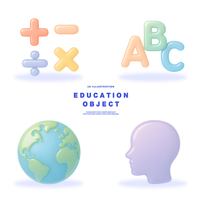 PSD 편집이미지 기호 디자인 알파벳 교육 지구 컬러 학교 덧셈 뺄셈 기하학 학습도구 곱셈 창의력 편집3D 문자 영어 무늬 3D 수학 교육용품 파일형식