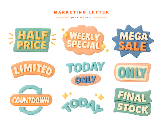 PSD 편집이미지 쇼핑 3D 세일 메시지 확인 부드러움 마케팅 스페셜 오늘 카운트다운 재고 프로모션 편집3D 이벤트 감각 상품 디지털합성 파일형식