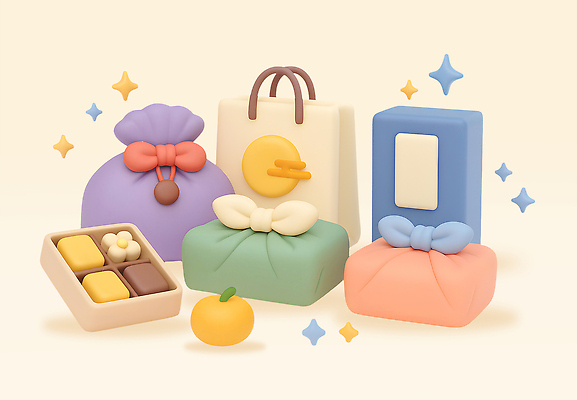 PSD 편집이미지 디자인 컬러 포장 선물 장식 인테리어 세트 추석 귀여움 상품 공예 그림 추석선물 아기자기 편집3D 명절 컨셉 취미 3D 파일형식 명절선물