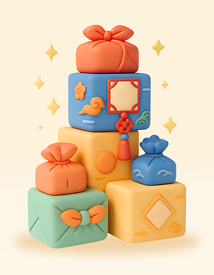 PSD 편집이미지 문양 디자인 예술 컬러 재료 장식 쌓기 추석 감각 꾸미기 색채 생동감 추석선물 포장상자 편집3D 명절 모션 선물 상자 3D 파일형식 명절선물
