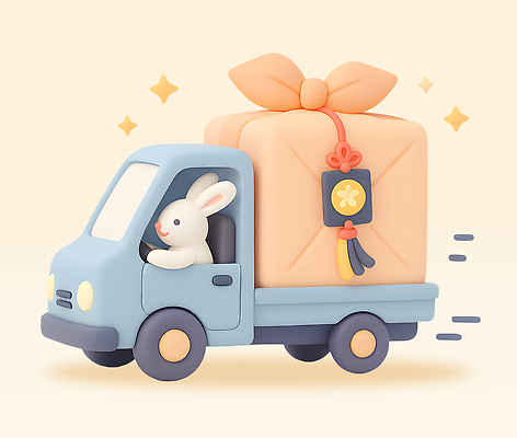 PSD 편집이미지 캐릭터 디자인 행복 어린이 컬러 포장 모션 선물 장난감 추석 귀여움 운전 트럭 토끼 오브젝트 추석선물 편집3D 명절 감정 컨셉 포유류 자동차 사람 반려동물 3D 파일형식 명절선물