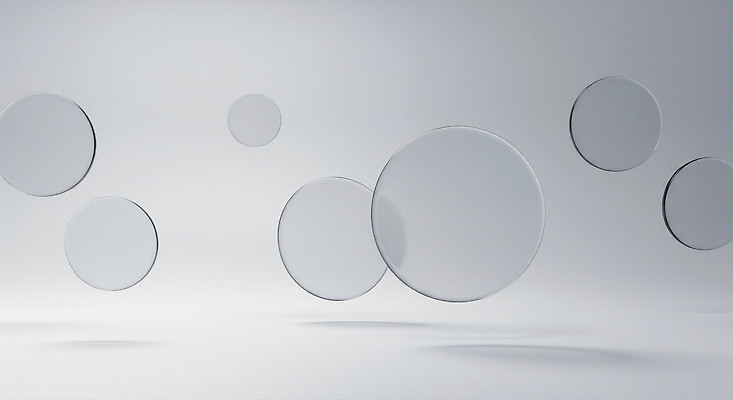 JPG 편집이미지 디자인 예술 조명 공중 공간 원형 투명 분위기 떠있는 신비 모던 장면 부드러움 기하학 이미지편집 AI컴퓨터그래픽 AI콘텐츠 도형 컨셉 무늬 모션 감각 파일형식