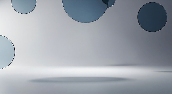 JPG 편집이미지 디자인 예술 백그라운드 추상 조명 공중 공간 원형 크기 오브젝트 장면 단순화된 반투명 이미지편집 AI컴퓨터그래픽 AI콘텐츠 도형 무늬 파일형식