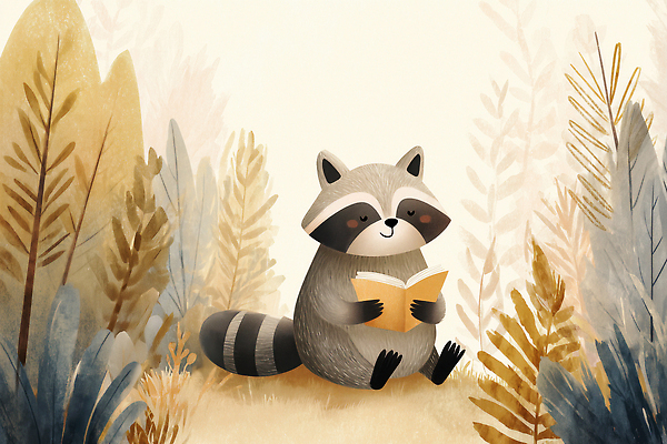 JPG 식물 동물 어린이 일러스트 자연 휴식 이야기 책 여름 학습 평화 귀여움 탐험 숲속 숲 읽기 즐거움 상상력 여우원숭이 국내일러스트 AI일러스트 AI콘텐츠 계절 교육 감정 컨셉 모션 사람 원숭이 생태계 파일형식