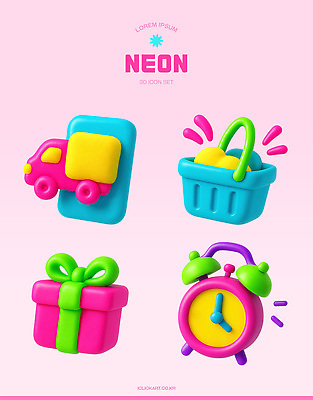 모양 PSD 편집이미지 디자인 컬러 선물 그래픽 장난감 바구니 디지털 트럭 자명종 편집3D 시계 자동차 3D 알람 파일형식