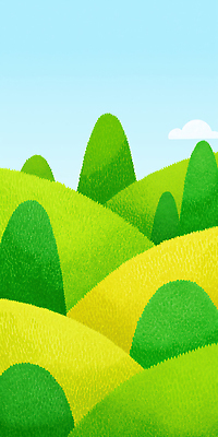 JPG 여유 일러스트 자연 하늘 풍경 초원 야외 초록색 노란색 평화 공간 농촌 포근함 언덕 뷰티풀 색감 국내일러스트 AI일러스트 AI콘텐츠 감정 컬러 컨셉 시골 감각 생태계 파일형식