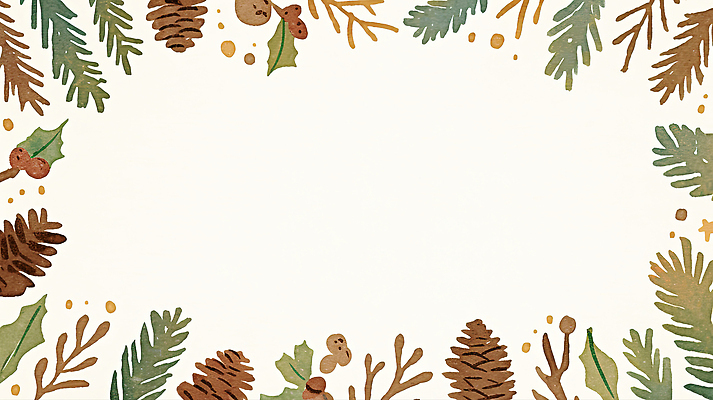 JPG 나무 식물 계절 명절 예술 백그라운드 크리스마스 겨울 일러스트 자연 따뜻함 풍경 장식 초록색 갈색 소나무 조화 겨우살이 차분 국내일러스트 AI일러스트 AI콘텐츠 전통 기념일 컬러 컨셉 생태계 파일형식