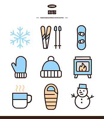 아이콘 장갑 겨울 눈사람 스키 산 야외 컵 캠핑 스노우보드 눈송이 난방 따뜻한음료 2D아이콘 AI파일 식기 잡화 계절 음료 레저 겨울스포츠 눈_날씨 보드_스포츠 파일형식 벡터