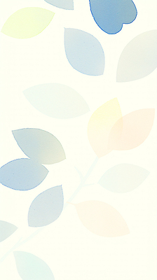 JPG 디자인 컬러 하늘색 백그라운드 잎 패턴 일러스트 자연 나뭇잎 그래픽 장식 인테리어 평화 편안함 모던 그림 부드러움 색감 국내일러스트 AI일러스트 AI콘텐츠 식물 컨셉 무늬 파란색 감각 생태계 파일형식