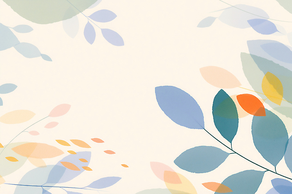 JPG 식물 디자인 예술 컬러 백그라운드 잎 패턴 일러스트 자연 따뜻함 편안함 그림 심플 부드러움 조화 뷰티풀 창의성 국내일러스트 AI일러스트 AI콘텐츠 무늬 감각 생태계 파일형식